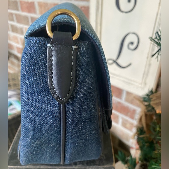 Coach Lucy Denim Crossbody Denim Bag RARE FIND - Picture 11 of 14